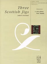 Three Scottish Jigs piano sheet music cover